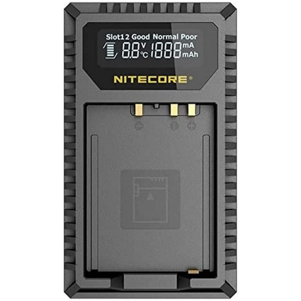 Зарядное устройство Nitecore FX1 USB Charger для 2x аккумуляторов NP-W126 / NP-W126S