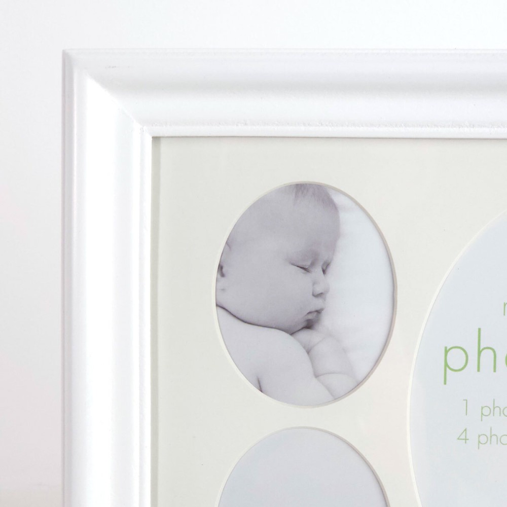 Фоторамка Innova Baby Memories I 20х30 с паспарту 10х15, 5x6, пластик/стекло, белый (PI03738)