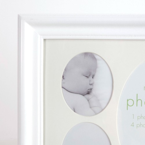 Фоторамка Innova Baby Memories I 20х30 с паспарту 10х15, 5x6, пластик/стекло, белый (PI03738)