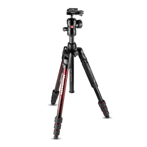 Штатив с головкой Manfrotto Befree Advanced Travel Twist красный