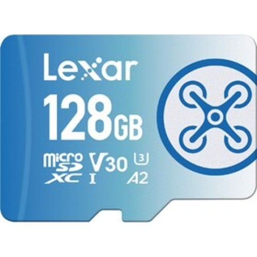 Карта памяти Lexar FLY microSDXC 128GB UHS-I U3 V30 A2, R/W 160/90 МБ/с