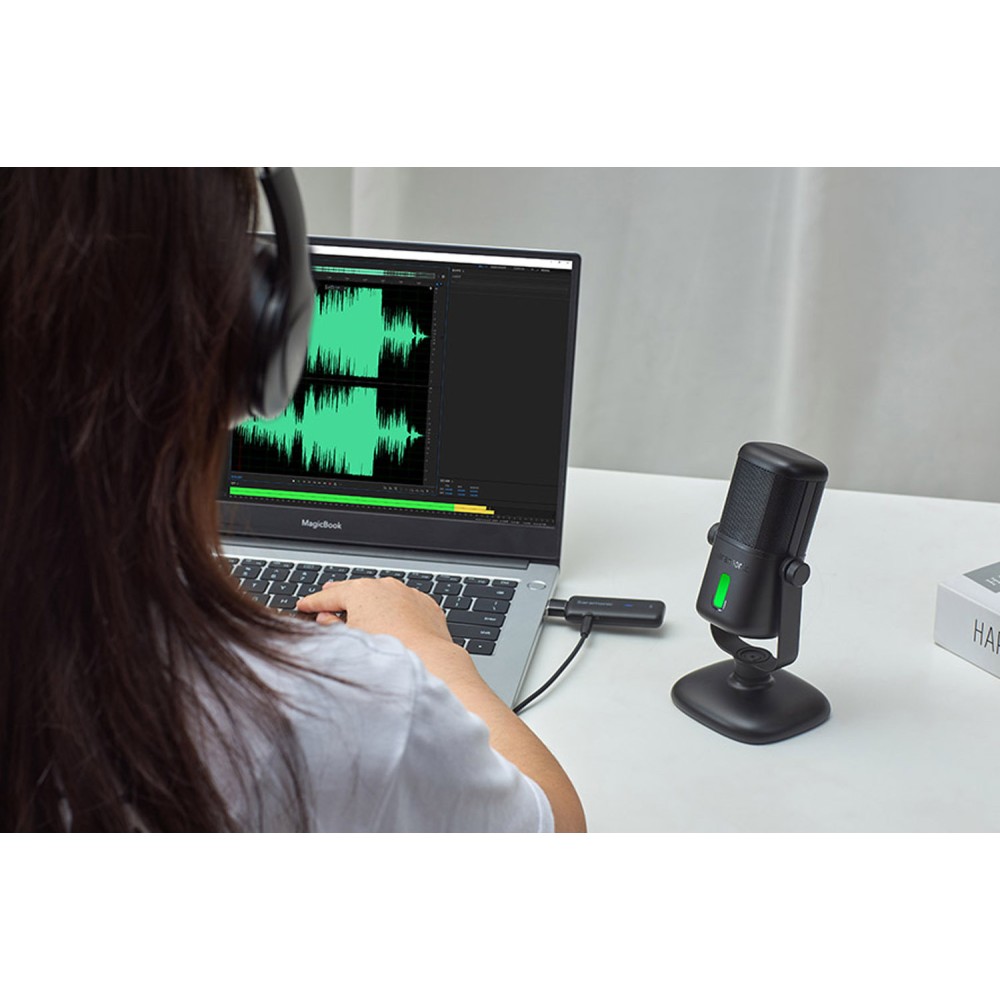 Микрофон настольный Saramonic SR-MV2000W проводной/беспроводной, разъем USB/Type-C