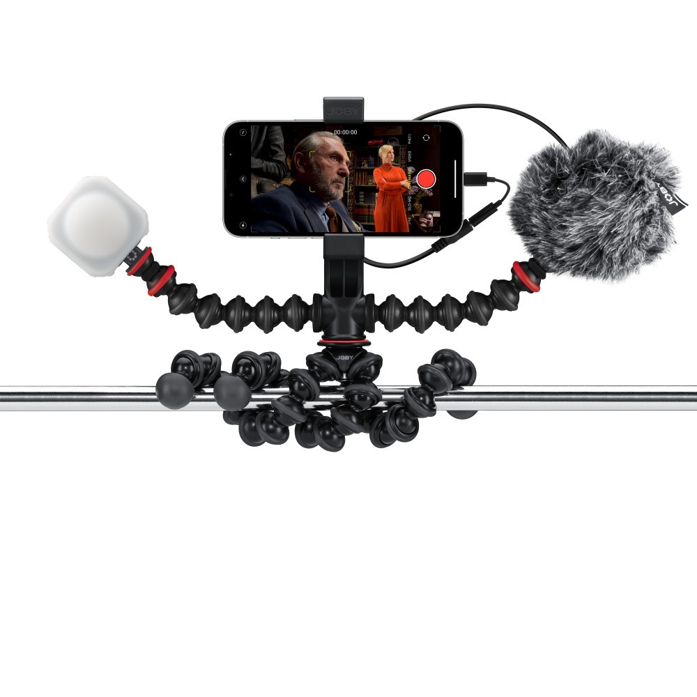 Комплект Joby GorillaPod Mobile Vlogging Kit Apple с микрофоном и светильником