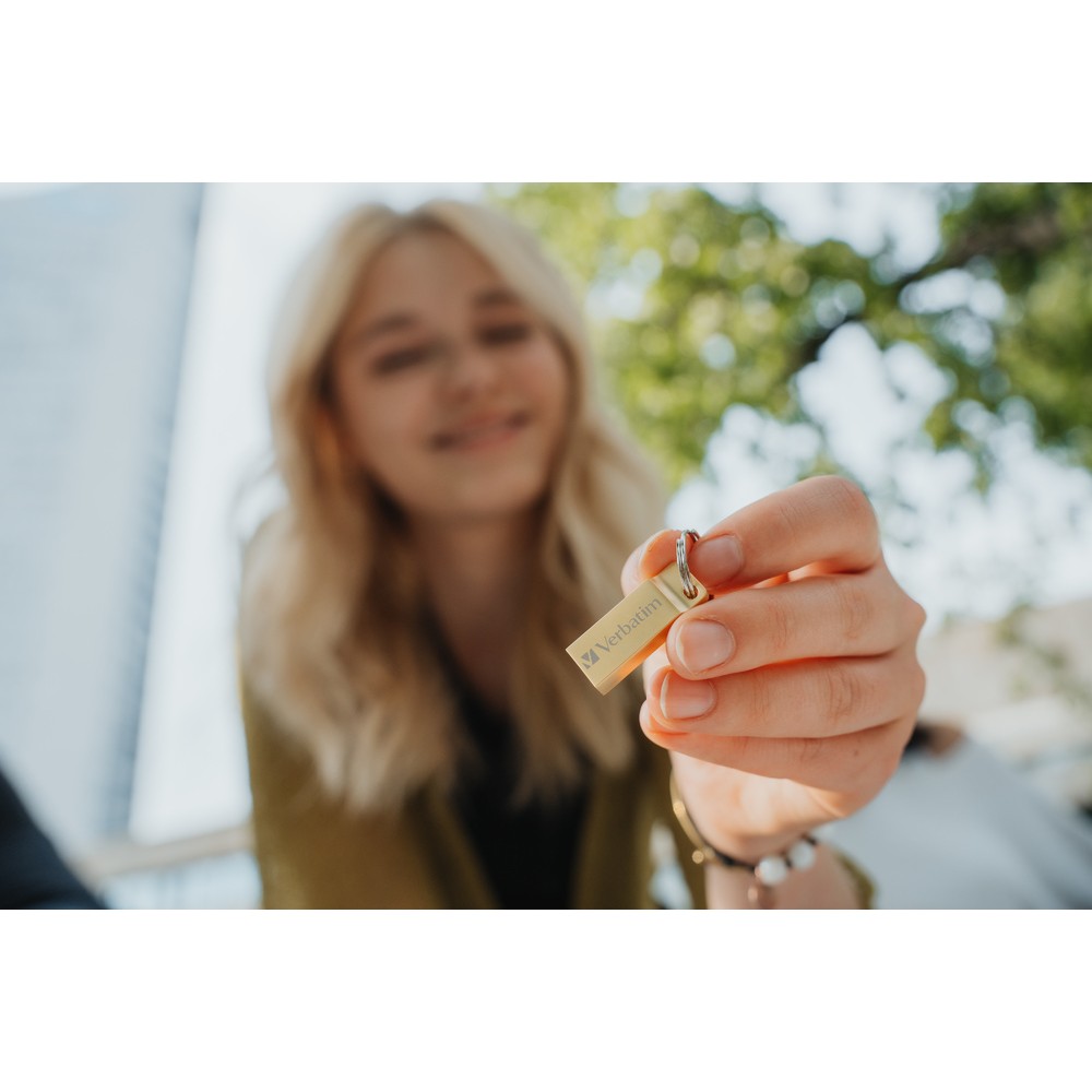 Флеш-накопитель Verbatim Metal Executive USB 3.2 Gen1 32GB R/W 80/25 МБ/с