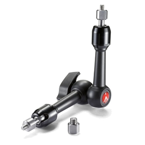 Кронштейн шарнирный Manfrotto 244MINI 24 см со сменными креплениями 1/4" и адаптером 3/8"