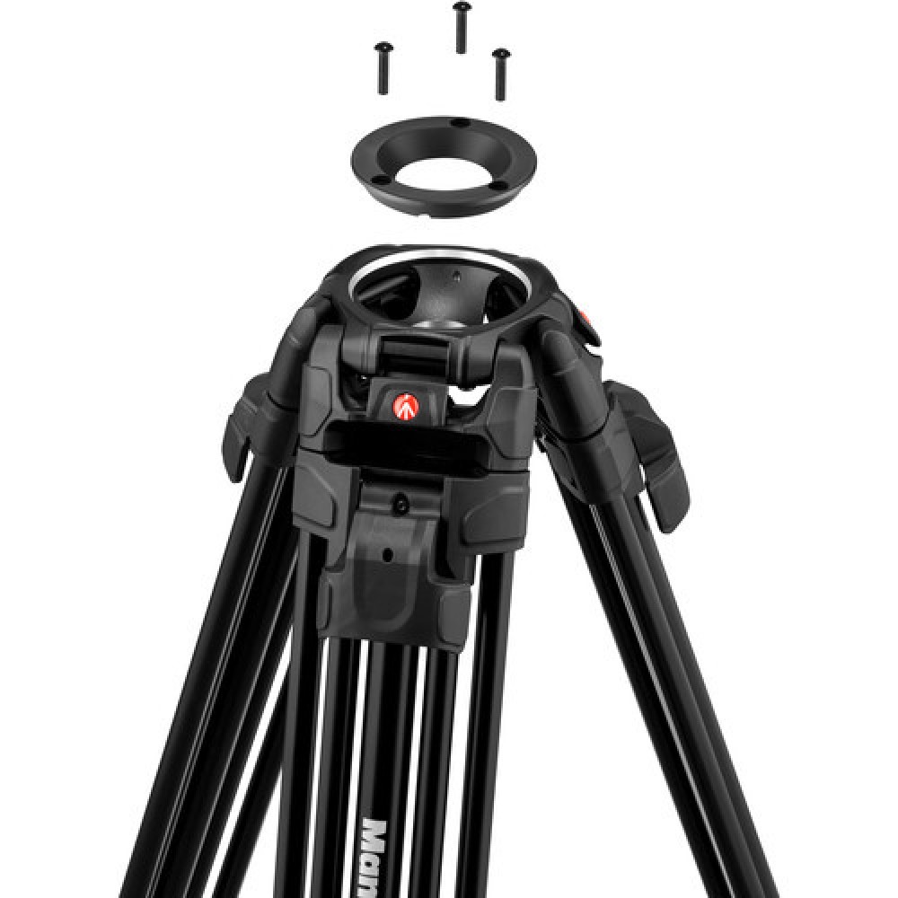 Видеоштатив Manfrotto MVK526TWINFA Fast Twin алюминиевый с головой 526
