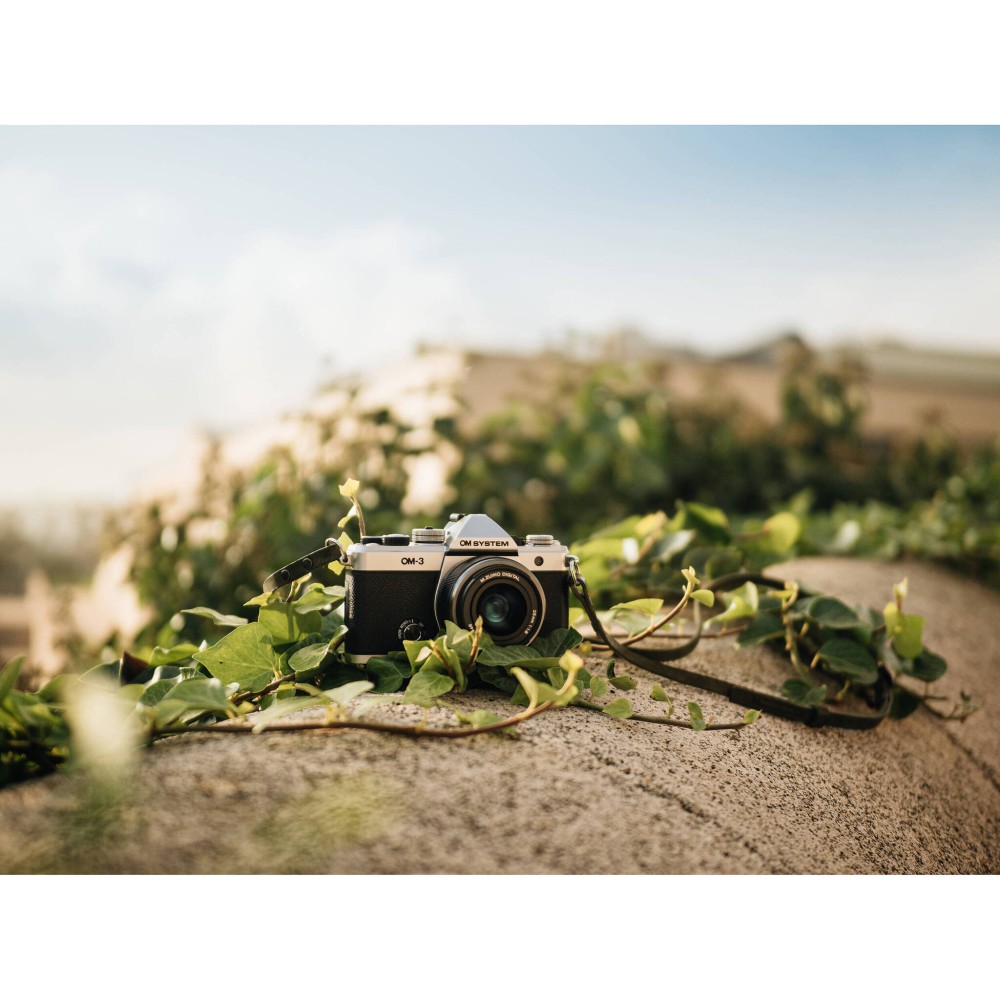Фотоаппарат OM System OM-3 kit 12_45mm F4 Pro серебристый