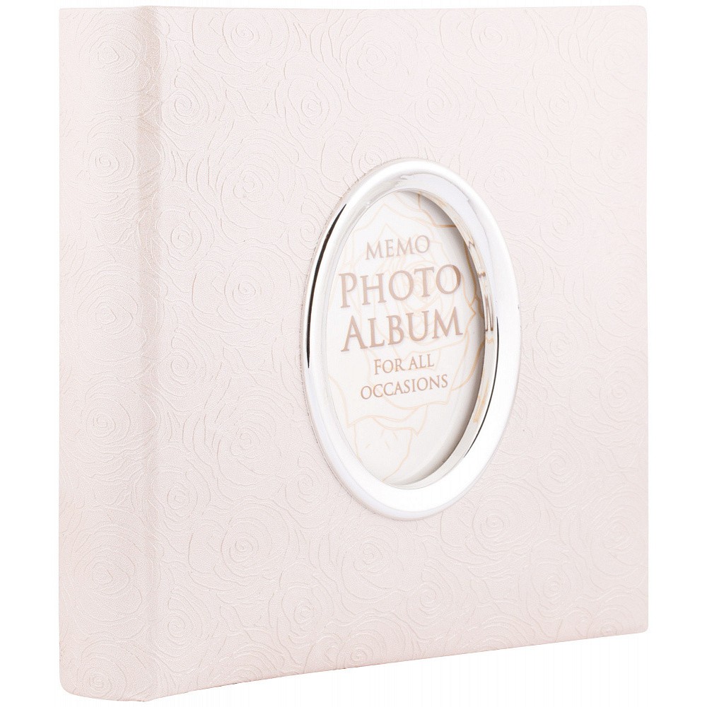 Фотоальбом Innova Rose Fabric BB Memo 10x15 на 200 фото, с кармашками, винил, розовый (Q8905305)