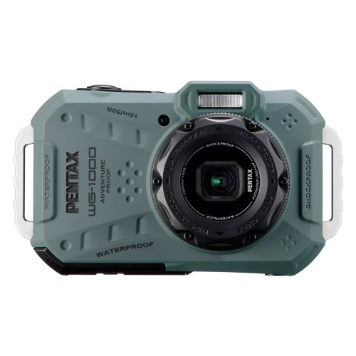 Фотоаппарат Pentax WG-1000 водонепроницаемый оливковый