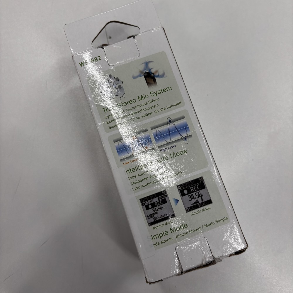 Диктофон OM System WS-882 (4GB) стерео серебристый (как новый)