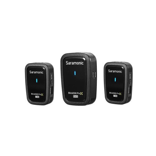 Радиосистема Saramonic Blink500 ProX Q20 TX+TX+RX приемник + 2 передатчика, разъем 3,5мм