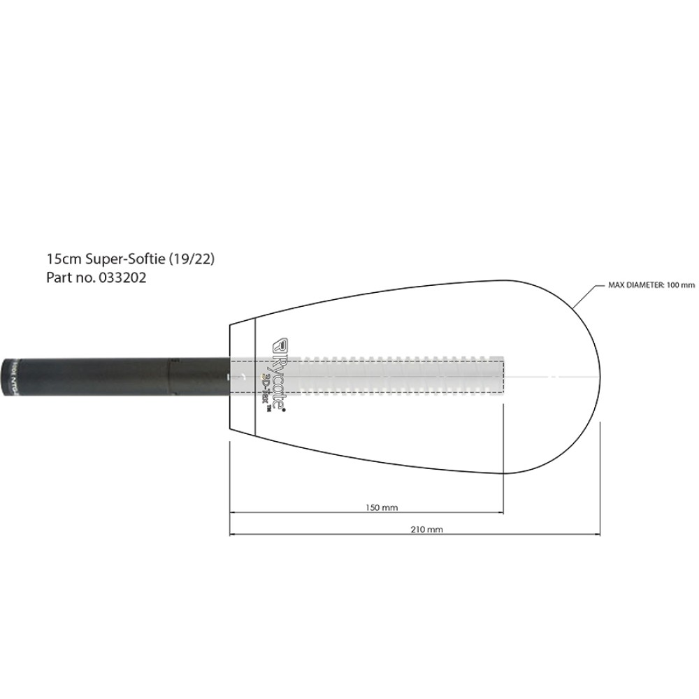 Ветрозащита Rycote 15cm Super-Softie (19/22) (RYC033202)
