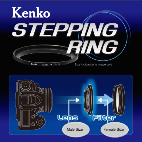 Переходное кольцо Kenko Stepping Ring (Step-UP) повышающее 37-52 mm
