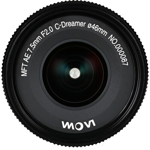 Объектив Laowa 7.5mm F/2 STANDARD LENS BLACK байонет Micro 4/3