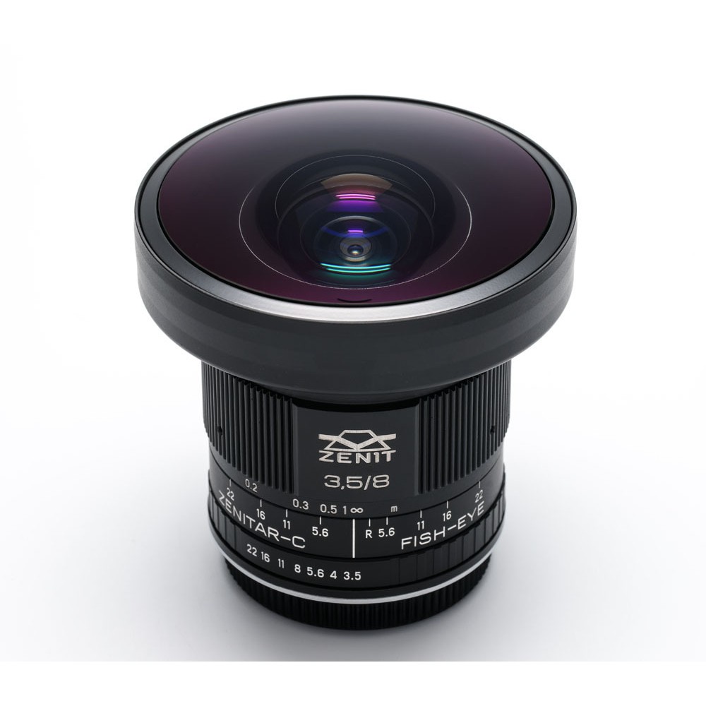 Объектив Зенит Зенитар-N 8mm f/3.5 Nikon F