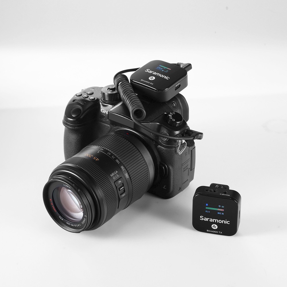 Радиосистема Saramonic Blink900 B1 TX+RX приемник + передатчик, разъем 3,5 мм