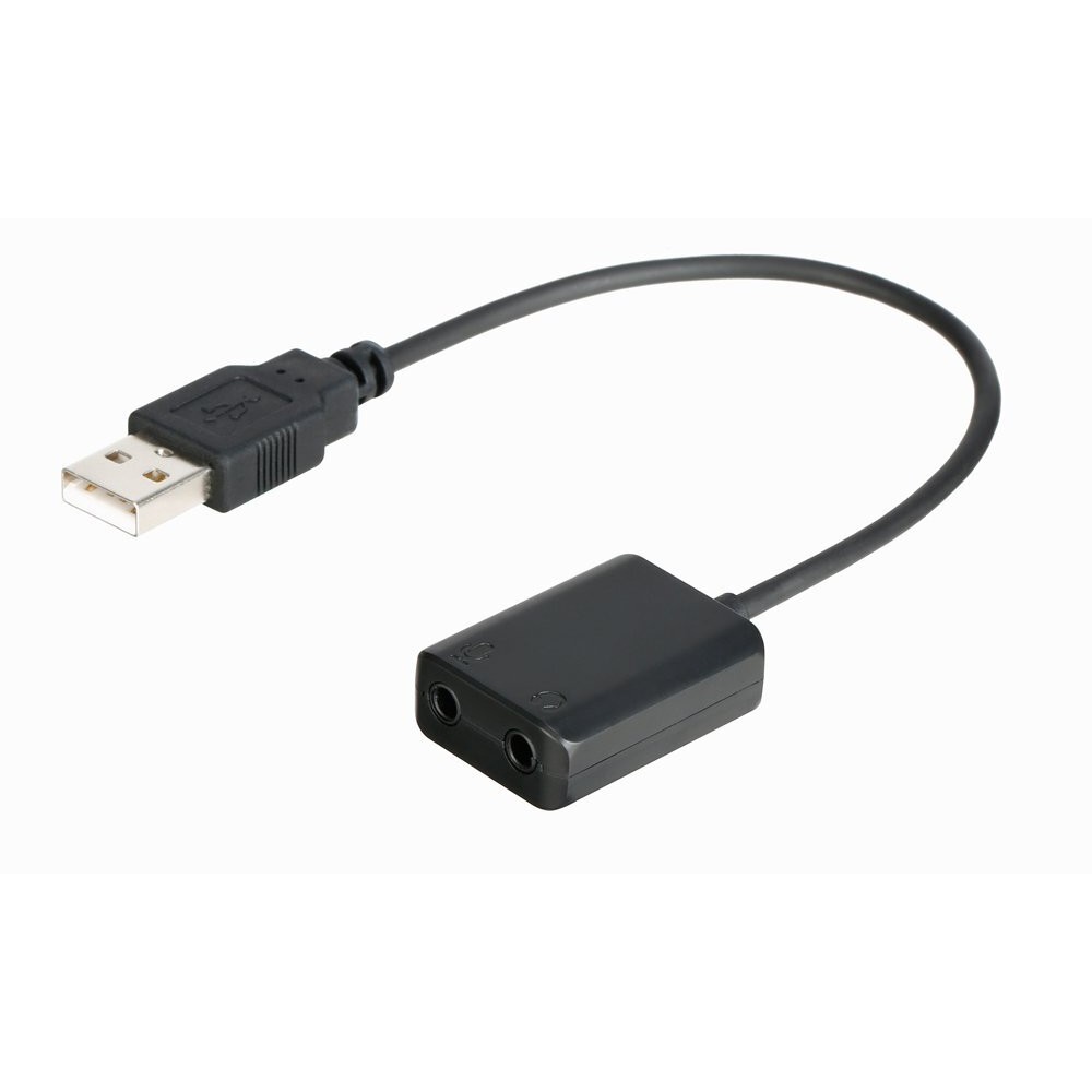 Аудиоинтрефейс Saramonic SR-EA2L USB с кабелем 15 см для микрофона и наушников 3,5 мм