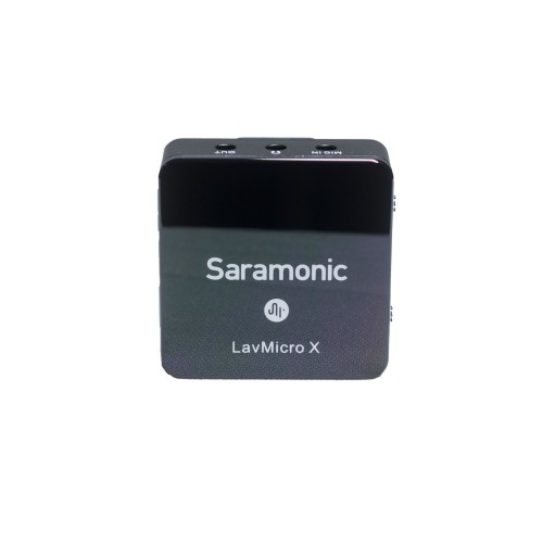 Адаптер Saramonic LavMicro X с петличкой, вход: 3,5, выход; 3,5 TRS/TRRS, USB-C