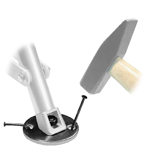 Площадки Manfrotto 087PA для крепления стоек к полу (3шт)