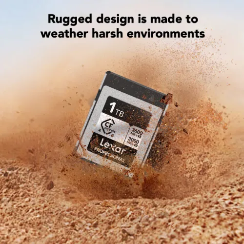 Карта памяти Lexar Professional Silver CFexpress 4.0 Type B 1TB, R/W 3600/3000 МБ/с