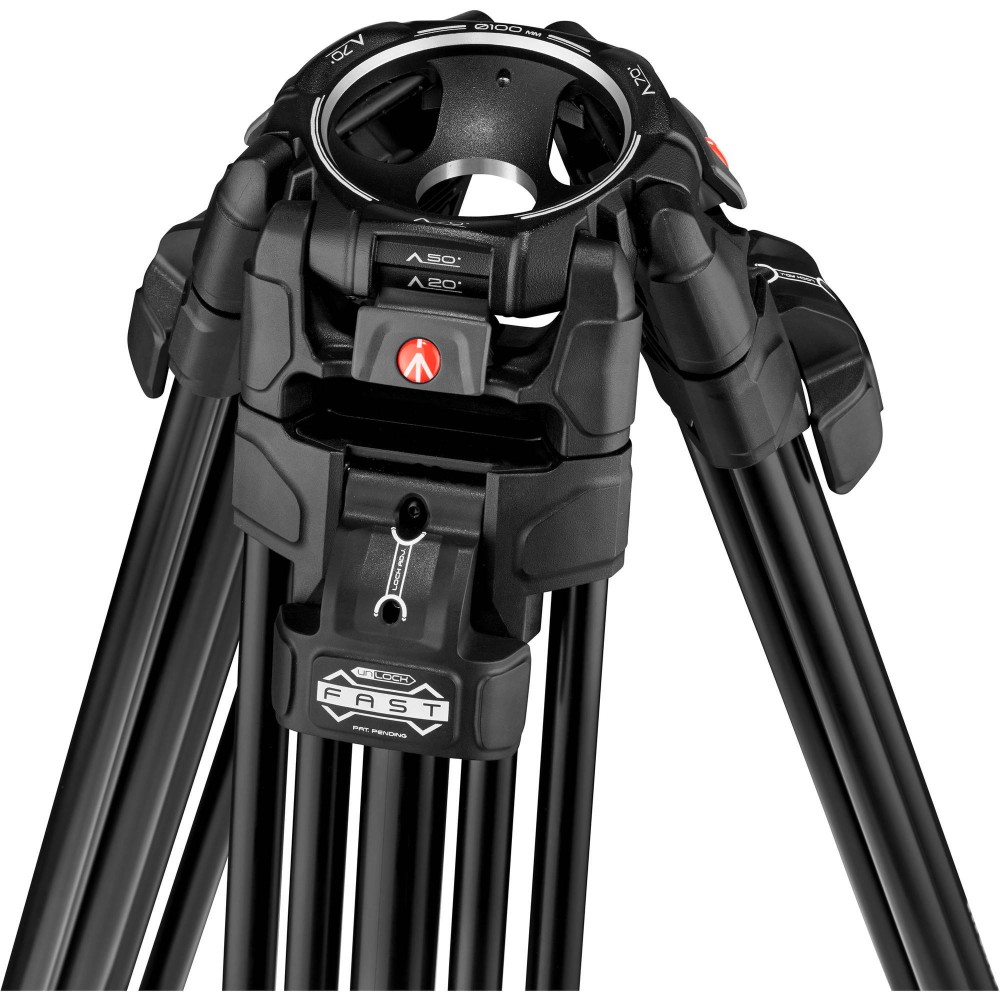 Видеоштатив Manfrotto MVK504XTWINFA голова 504X, штатив 645 Fast + монопод MVMXPROA4
