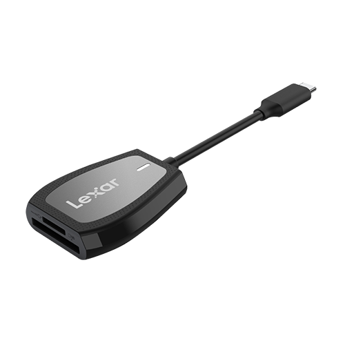 Картридер Lexar Professional USB-C Dual-Slot SD/microSD UHS-II