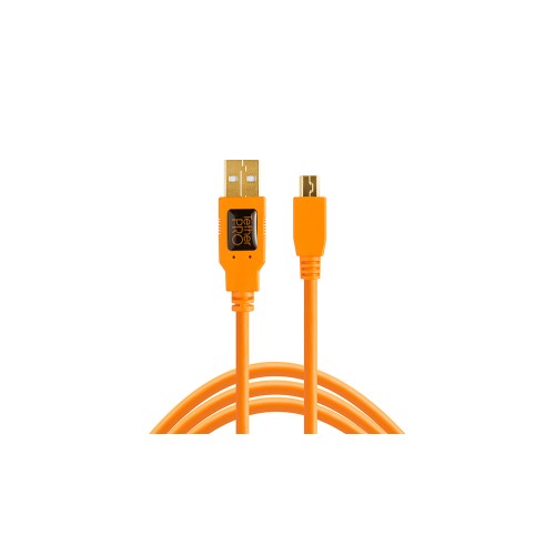 Кабель TetherPro USB 2.0 to Mini-B 5-Pin Orange