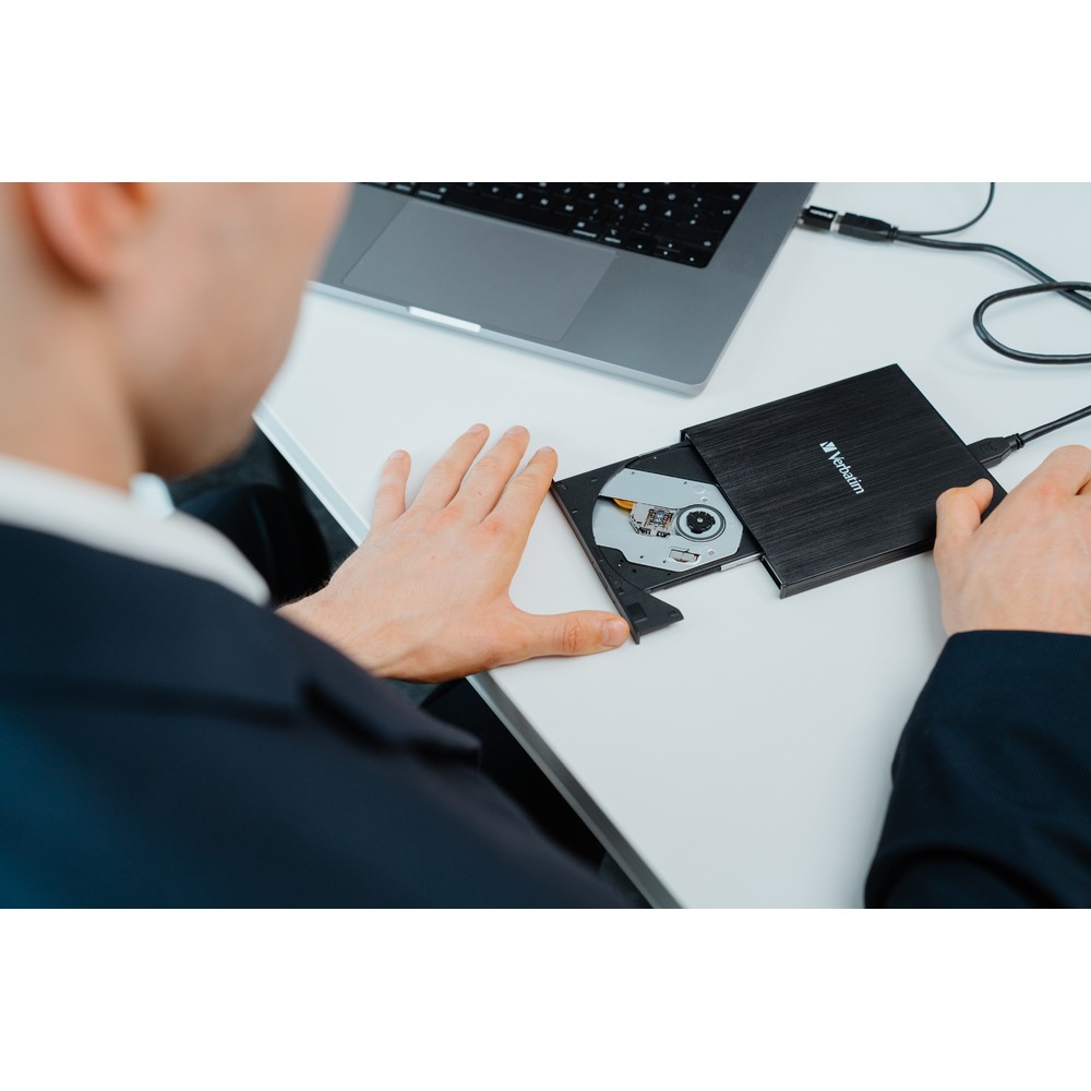 Привод внешний Verbatim Slimline Blu-ray Writer USB 3.2