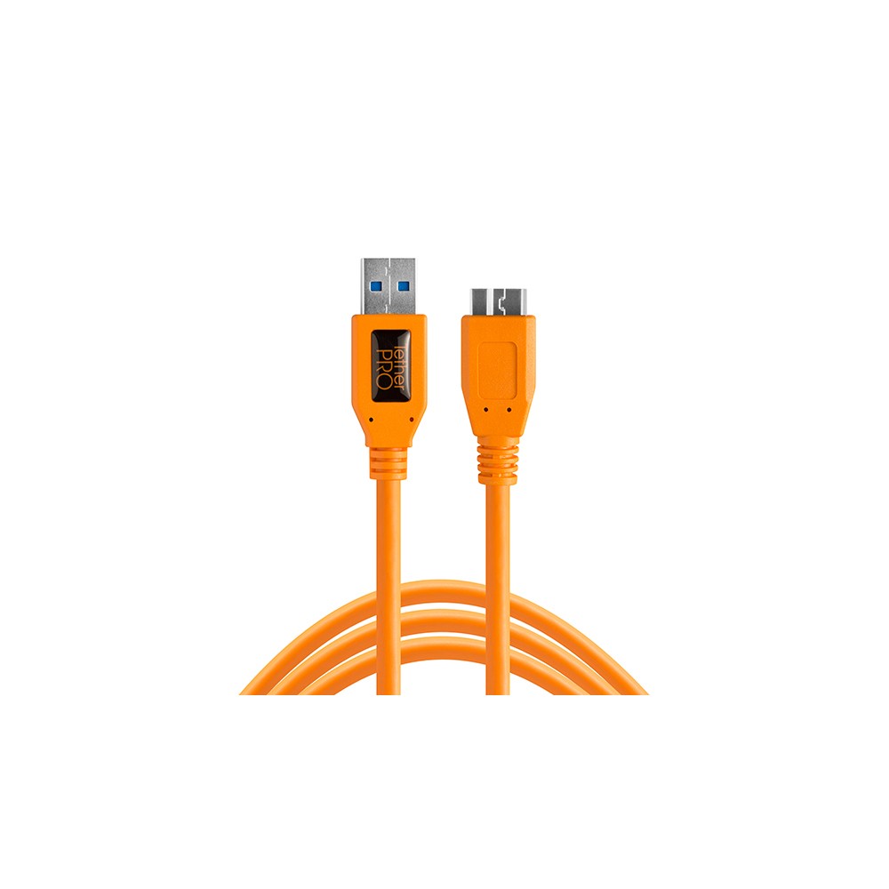 Кабель Tether Tools TetherPro USB 3.0 to Micro-B 4.6m Orange [CU5454]