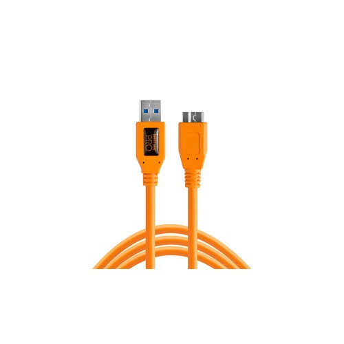 Кабель Tether Tools TetherPro USB 3.0 to Micro-B 4.6m Orange [CU5454]