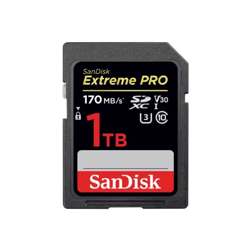 Карта памяти SanDisk Extreme Pro SDXC 1TB UHS-I U3 V30, R/W 170/90 МБ/с