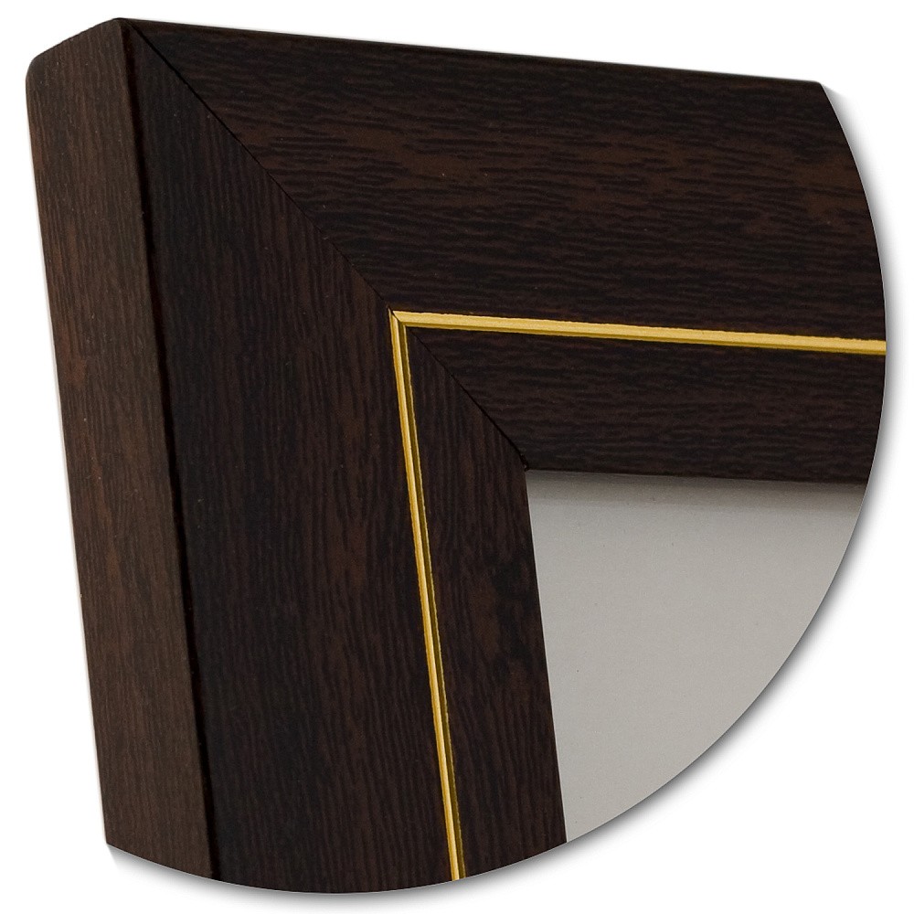 Фоторамка Innova Cumbria 15x20 с паспарту 10x15, пластик/стекло, коричневый (PI8223)