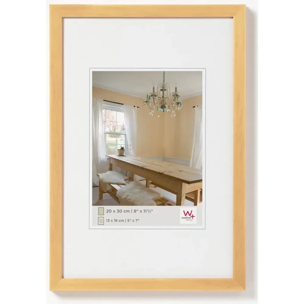 Фоторамка Walther Peppers 10x15, дерево/стекло, натуральный (BP 015 Н)