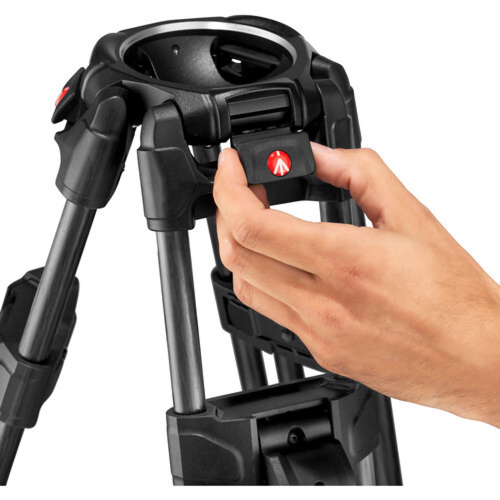 Видеоштатив Manfrotto MVK509TWINFC Fast Twin карбоновый с головой 509HD