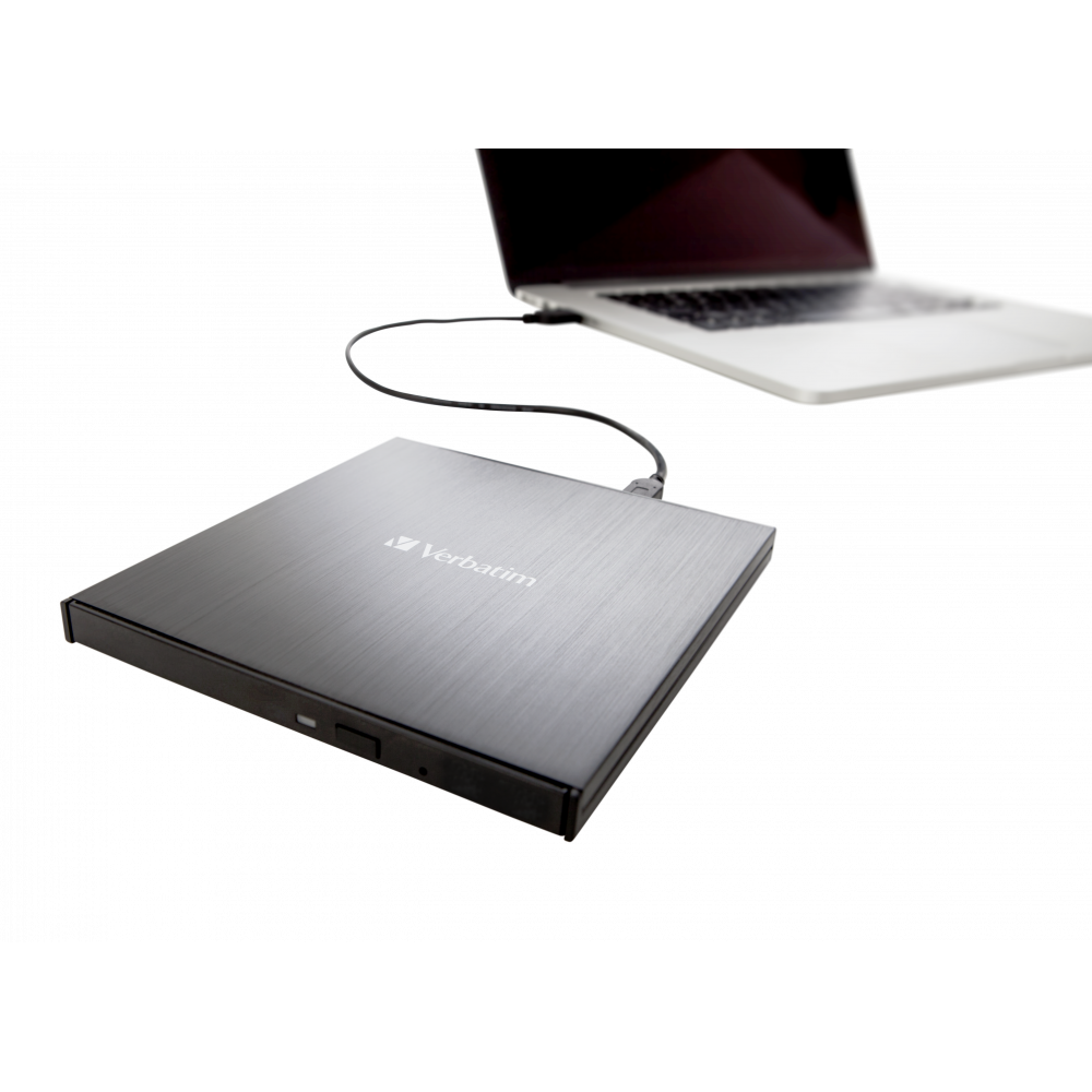 Привод внешний Verbatim Slimeline CD/DVD Writer USB-C 3.2 Gen 1