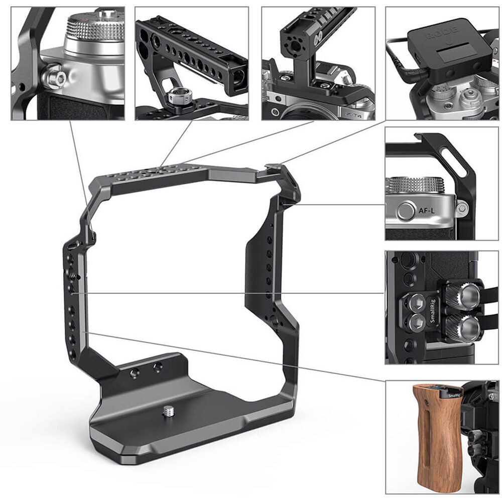 Клетка SmallRig CCF2810 для Fujifilm X-T4 с батарейной ручкой