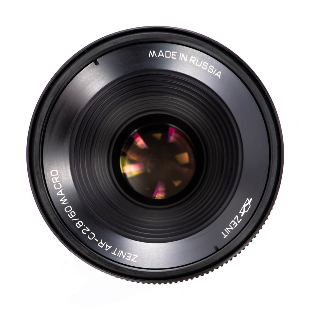 Объектив Зенит Зенитар 60mm f/2.8 Макро байонет Canon EF