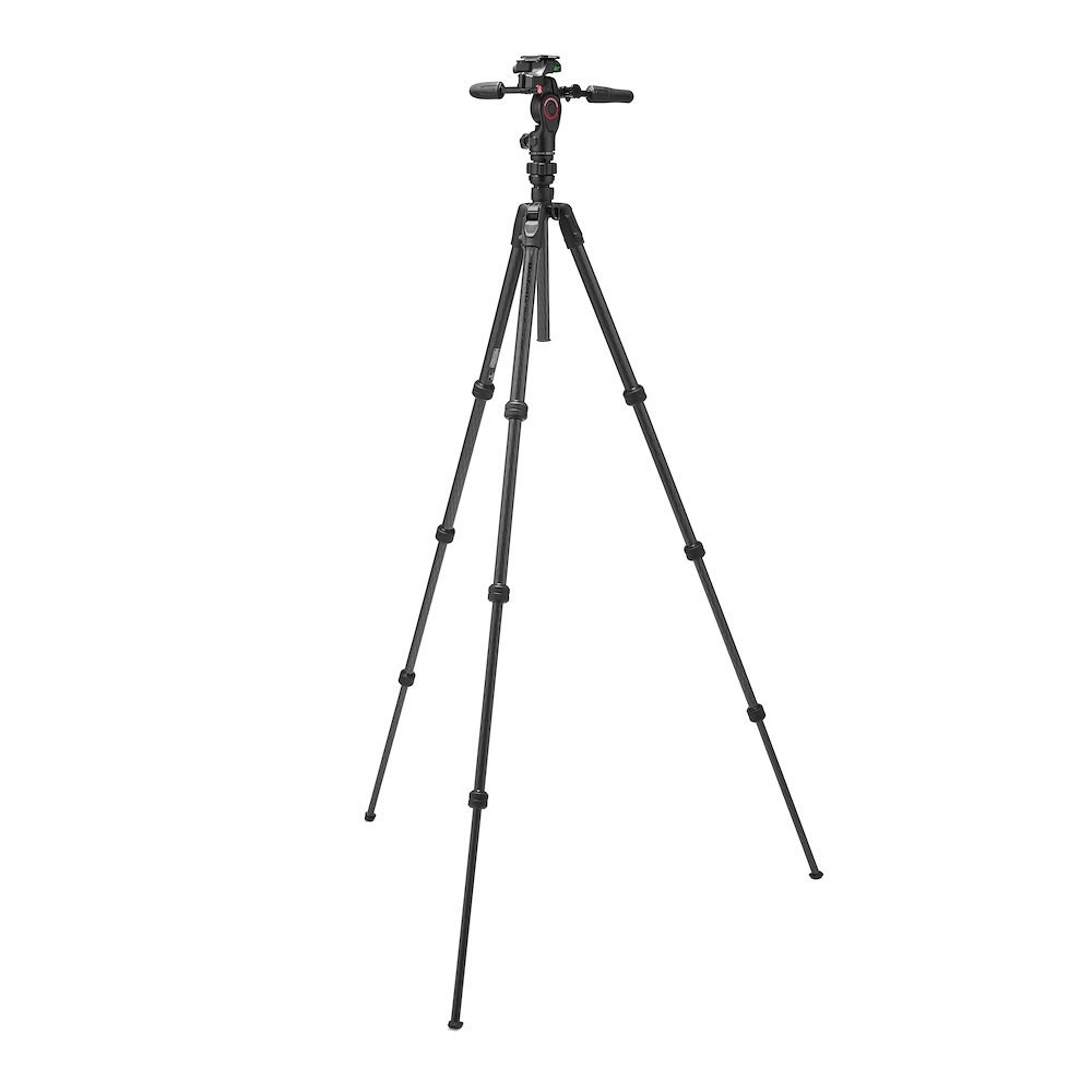 Штатив с жидкостной 3D-головкой Manfrotto MKBFRTC4GTFB-3W Befree GT PRO 3-Way карбоновый с цанговыми