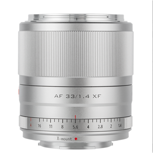 Объектив Viltrox AF 33mm F1.4 XF для Fujifilm X, серебристый