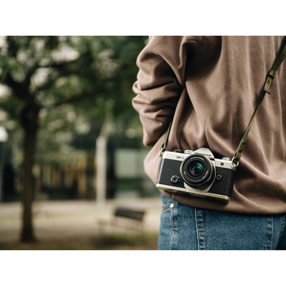 Фотоаппарат OM System OM-3 kit 12_45mm F4 Pro серебристый