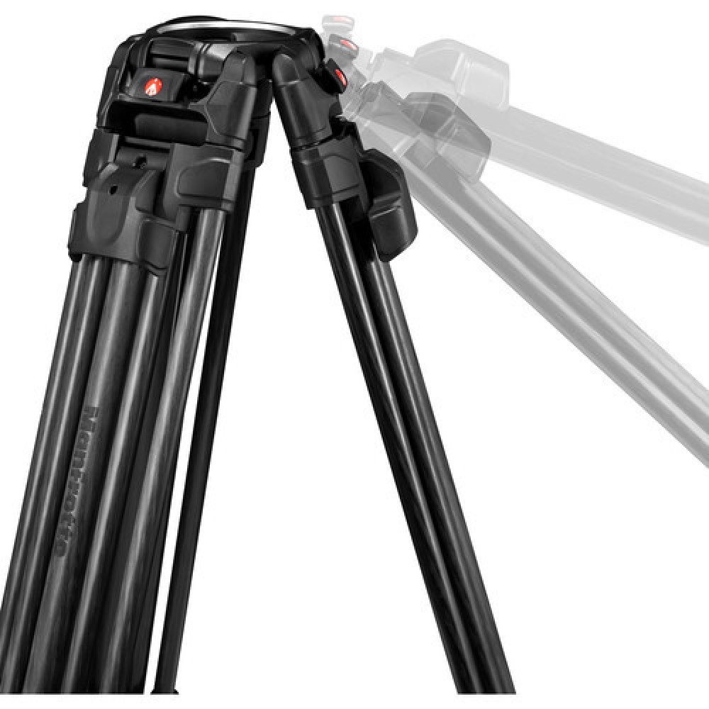 Видеоштатив Manfrotto MVK526TWINFC Fast Twin карбоновый с головой 526