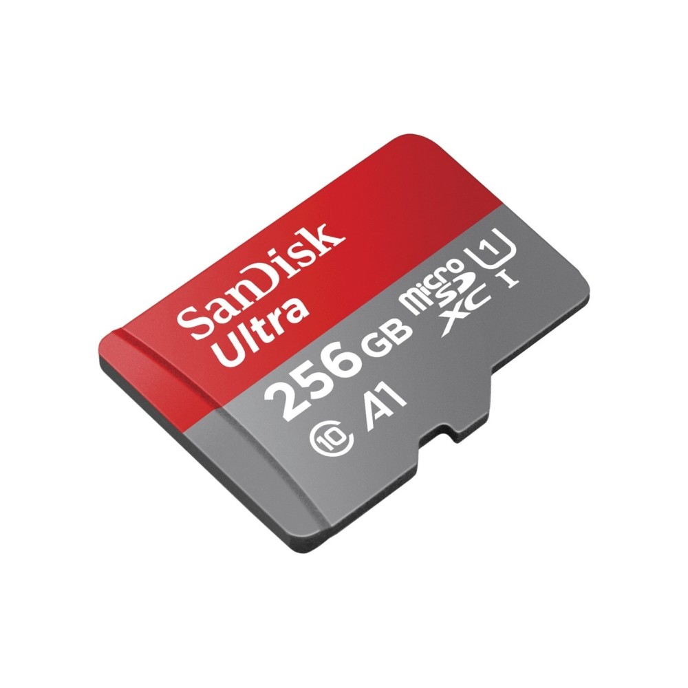 Карта памяти SanDisk Ultra microSDXC 256GB UHS-I U1 V10 A1, R 150 МБ/с