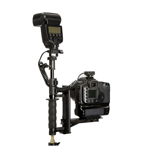 Угловой кронштейн Lastolite LA2408 для камеры и фотовспышки