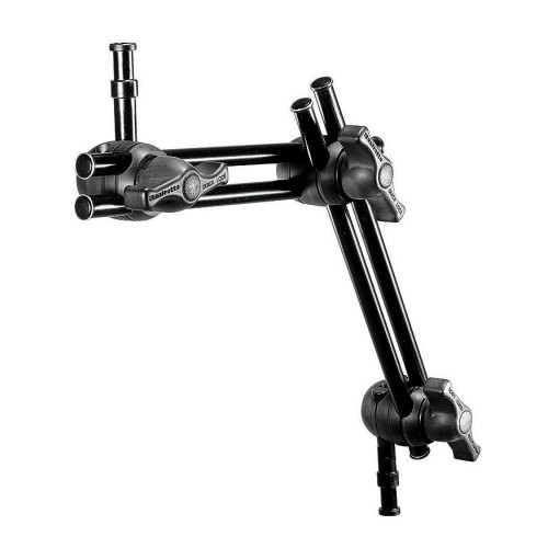 Кронштейн шарнирный Manfrotto 396AB-2 Double Arm двухсекционный с двумя пальцами 16 мм