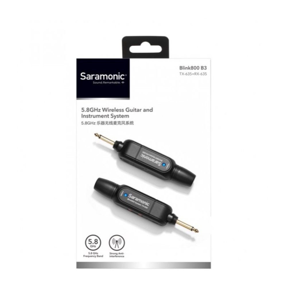 Радиосистема Saramonic Blink800 B3 TX635+RX635, разъем 6,3 мм