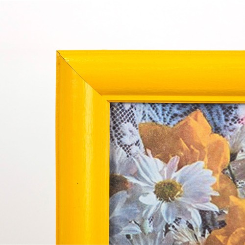 Фоторамка 20x30, дерево/стекло, жёлтый (801150)