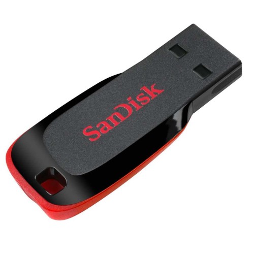 Флеш-накопитель SanDisk Cruzer Blade USB 2.0 128GB, R 150 МБ/с