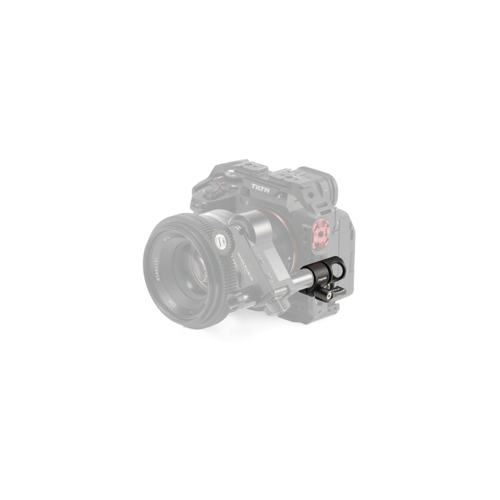 Крепление Tilta 15mm Rod Holder to Dual 1/4"-20 Screws, черное (TA-15RH-D1420-B)