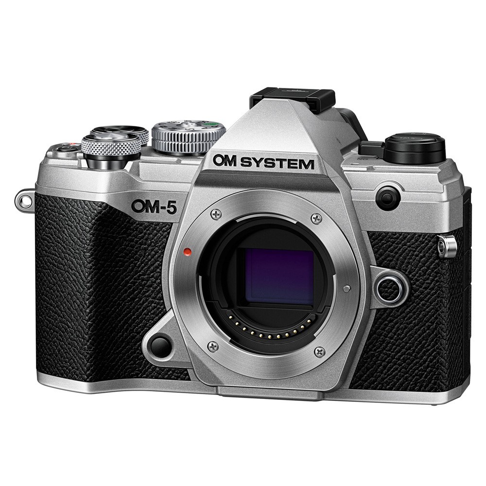Фотоаппарат OM System OM-5 kit 12_45mm F4 Pro Silver