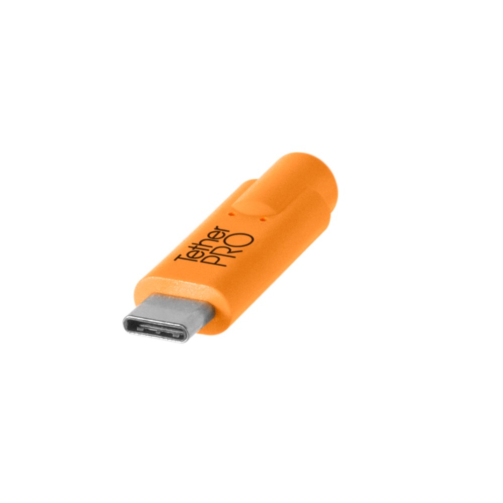 Кабель Tether Tools TetherPro USB-C to USB 3.0 Micro-B Right Angle 4.6m Orange [CUC33R15-ORG]